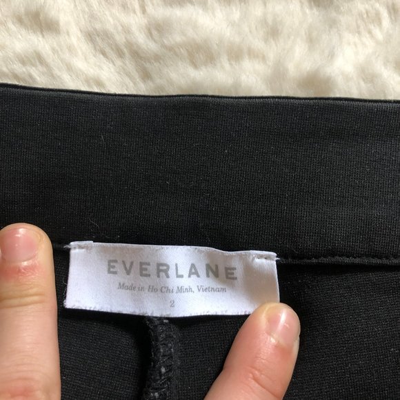 Everlane The Stretch Ponte Crop Trouser Pants size 2 - Picture 5 of 10